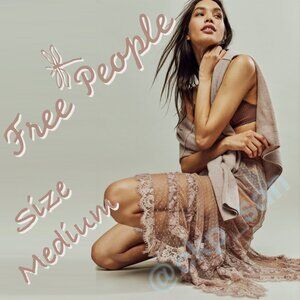 NWOT Free People Afternoon Half Slip Sz M